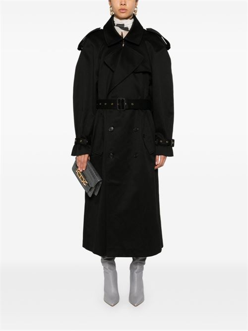 Trench in cotone SAINT LAURENT | 787192Y7I141000